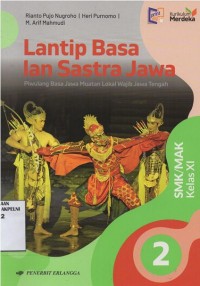 Image of Lantip lan Sastra Jawa 2 Kanggo SMK/MAK Kelas XI